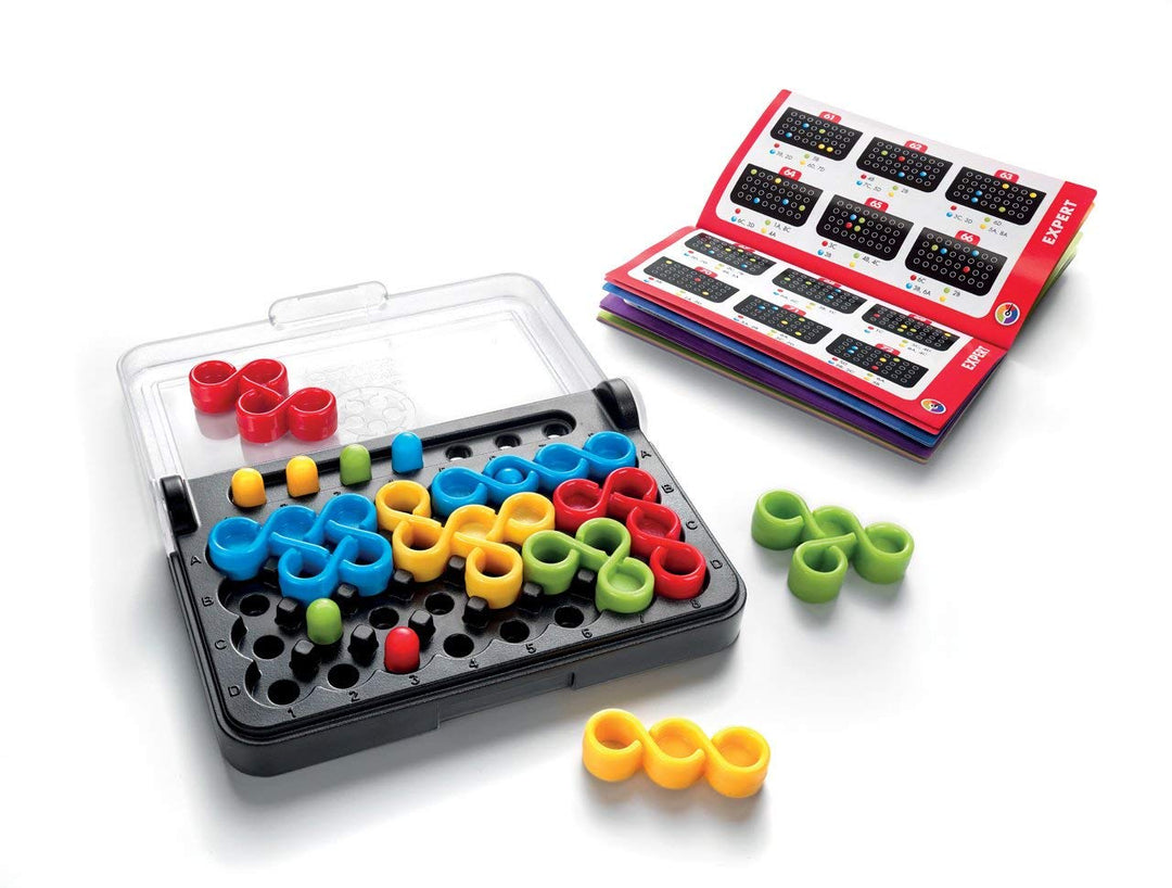 SmartGames IQ Twist, a Travel Game for Kids and Adults,