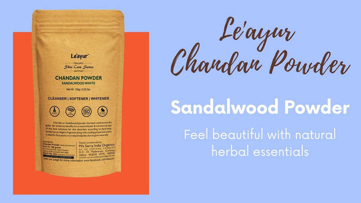 Le&#39;ayur Chandan (Sandalwood) Powder 100 Gms