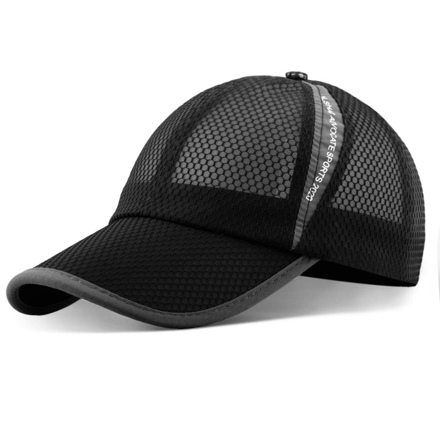 Unisex Breathable Full Mesh Baseball Cap Quick Dry Running hat Lightweight Cooling Water Sports Hat