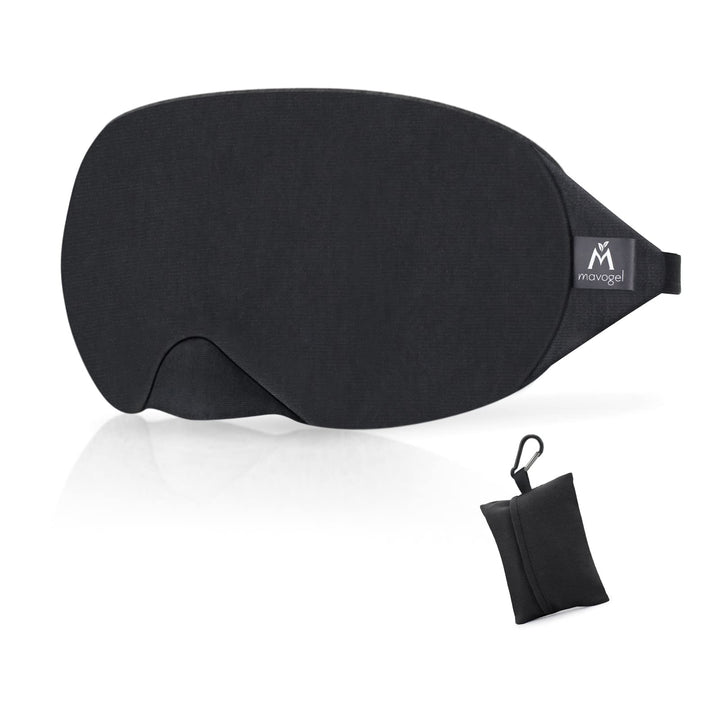 Mavogel Cotton Sleep Eye Mask - Updated Design Light Bl