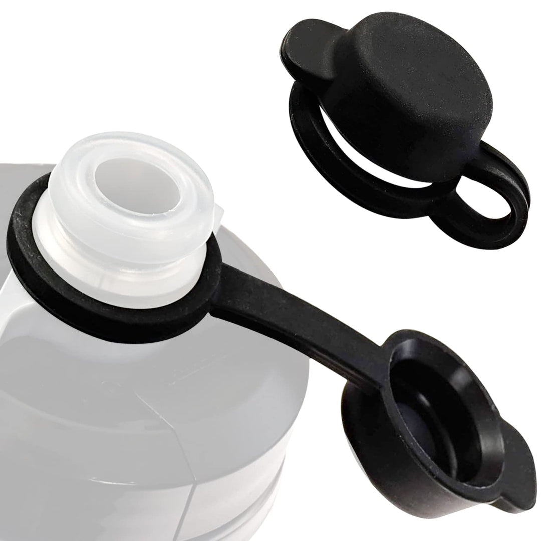 [2-Pack] Mud Caps for CamelBak Bottles - BPA-Free, Phthalate-Free, Lead-Free Silicone Cap/Top - Fits All Podium and Peak Fitness Bottles