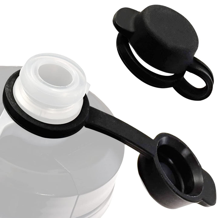 [2-Pack] Mud Caps for CamelBak Bottles - BPA-Free, Phthalate-Free, Lead-Free Silicone Cap/Top - Fits All Podium and Peak Fitness Bottles