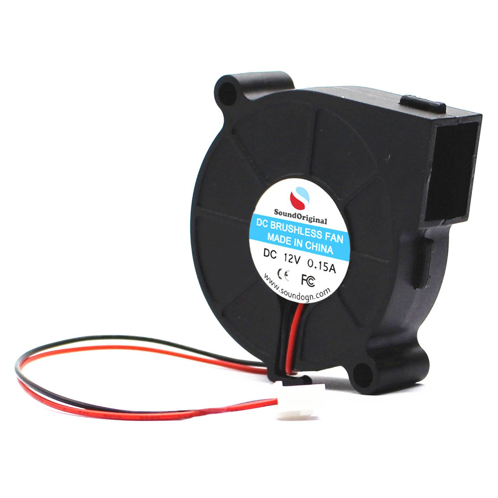 SoundOriginal 2pcs Cooling Blower Fan DC 12V 0.10A~0.15