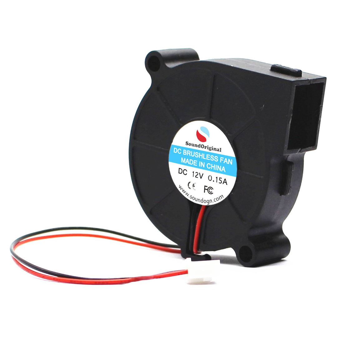 SoundOriginal 2pcs Cooling Blower Fan DC 12V 0.10A~0.15