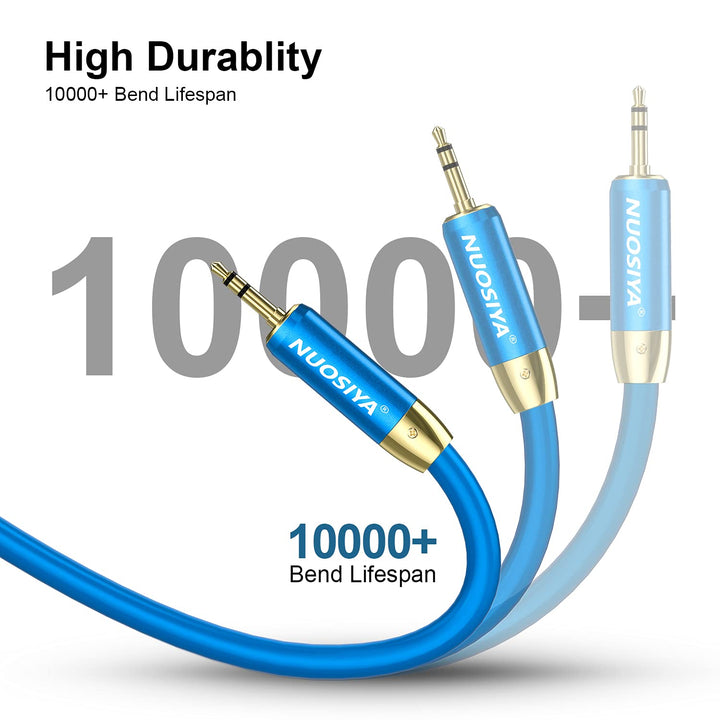 3.5mm to XLR, XLR to 3.5mm Unbalanced Cable Adapter, 6ft 1/8 inch Stereo Microphone Cable Mini Jack Aux to XLR Female Audio Cord, 22AWG Pure Copper Wire Core for Cell Phone, Laptop, Speaker