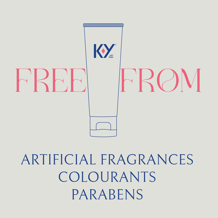 K-Y Liquid Personal Lubricant, 2.5 oz - Water Based and