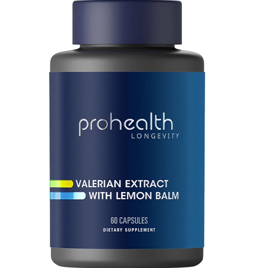 ProHealth Valerian Extract + Lemon Balm (60 Capsules) 1