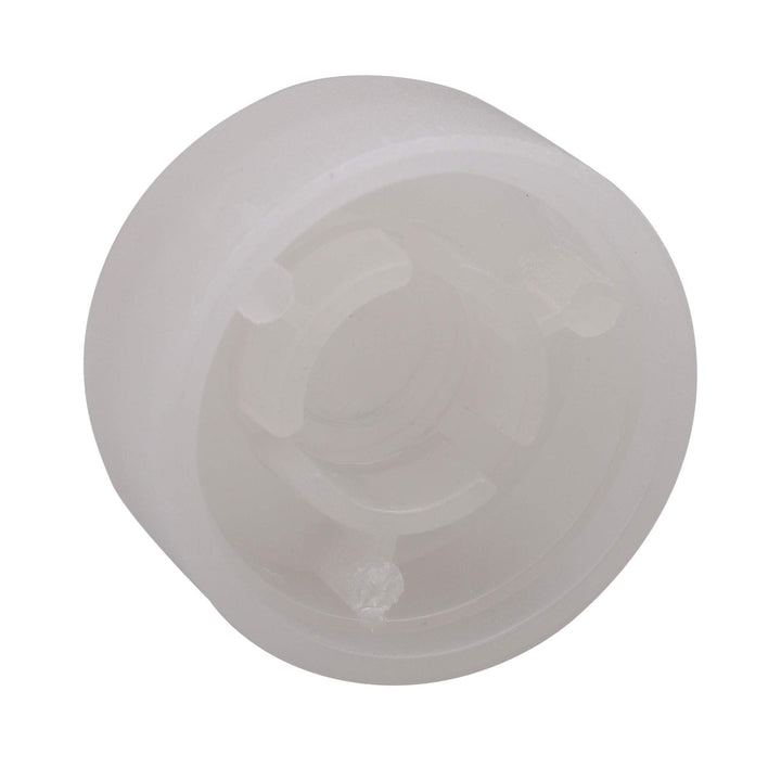 Plastic Guitar Stomp Knob Pedal Knobs Cap Transparent White Pack of 10