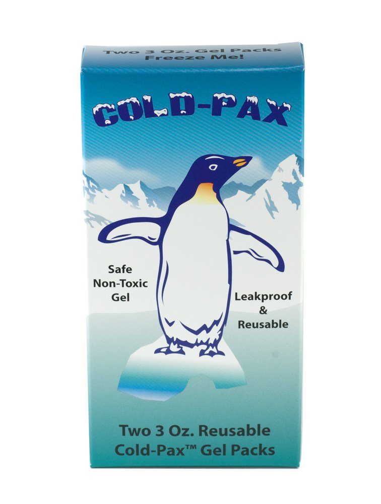 Extra Cold Gel Ice Packs - 2 pack Replacement 3oz Gel P