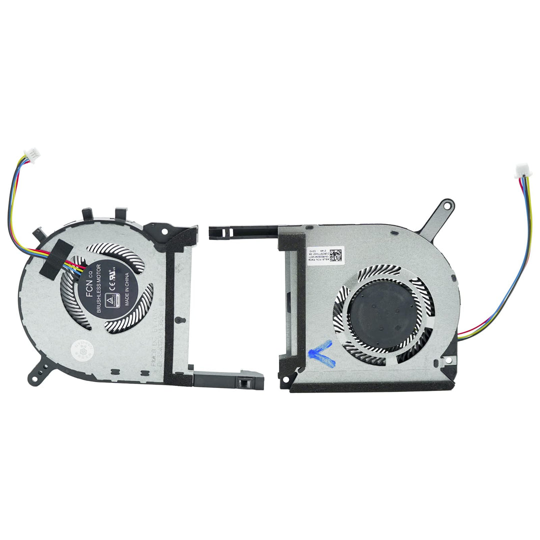 CPU and GPU Cooling Fan Replacement for DFS5K12304363H DFS5K12114262H Fit for ASUS TUF FX505 FX95 FX705DU FX705DD FX705DT FX95G FX86 ZX86 FZ86F FX95D FX705G FX505D GE FA506 FX506 FX706 FA706 Series