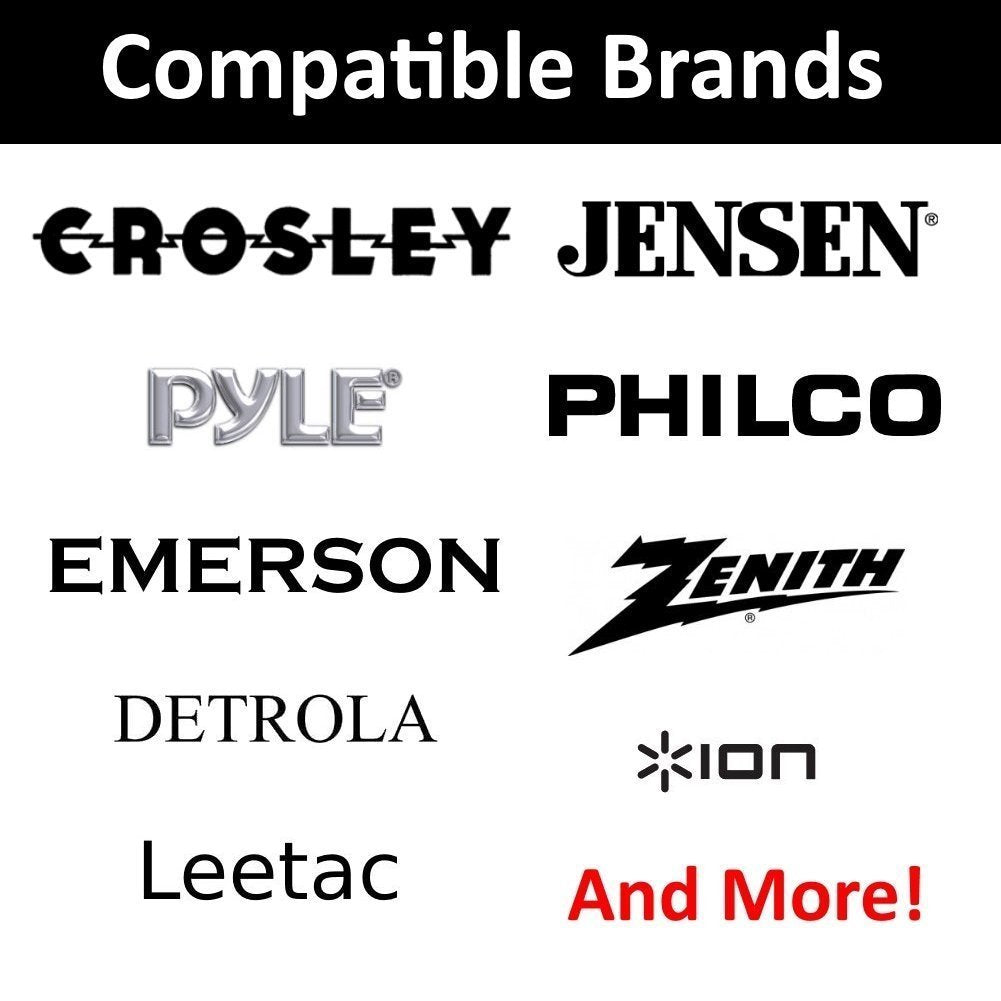 3-Pack - Record Player Needle w/Diamond Tip - Treat Your Ears to Superior Sound Quality - Protect Your Timeless Records - 1000 Hour Life Span Saves You Money - Check Compatibility Before Purchasing