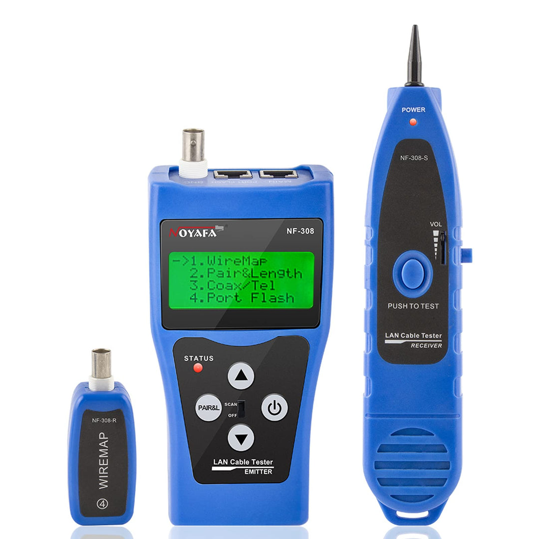 NOYAFA Network Cable Tester NF-308 Wire Tracer, Etherne