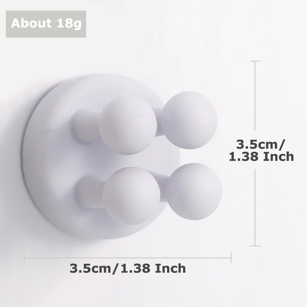 XoYoZo 4 pcs Silicone Toothbrush Holder Multi-Function 