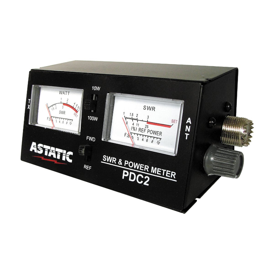 (302-PDC2) SWR/RF/Field Strength Test Meter , Black