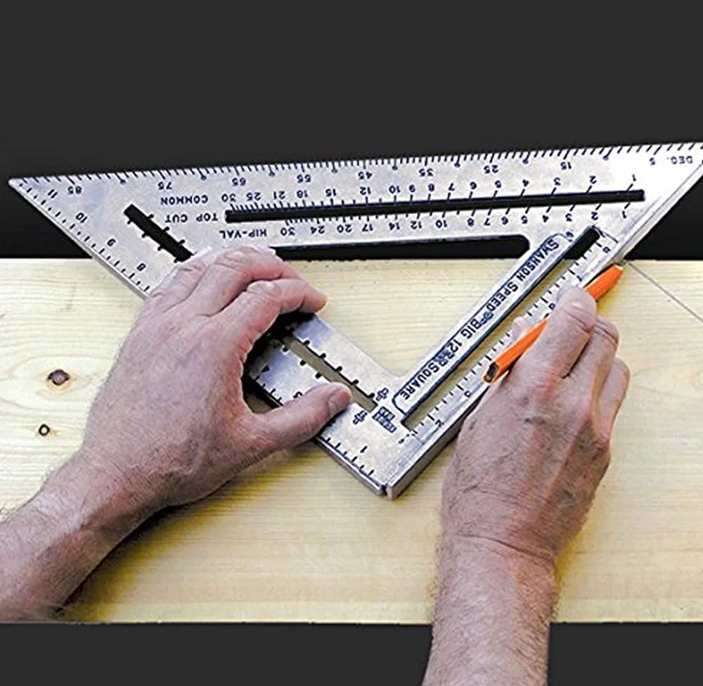 Swanson Tool Co S0107 Big 12 12-Inch Speed Square Layou
