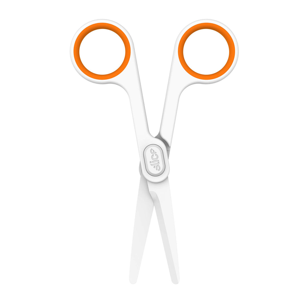 10544 Ceramic Scissors, Never Rusts, Finger Friendly, Food Grade, BPA,1 Pack, Rounded Tip