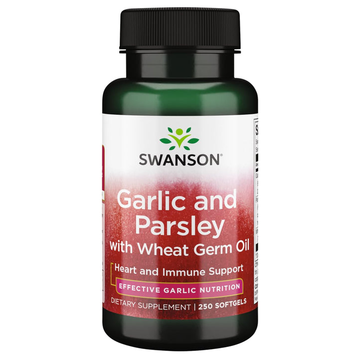 Swanson Garlic &amp; Parsley - Promotes Heart Suppo