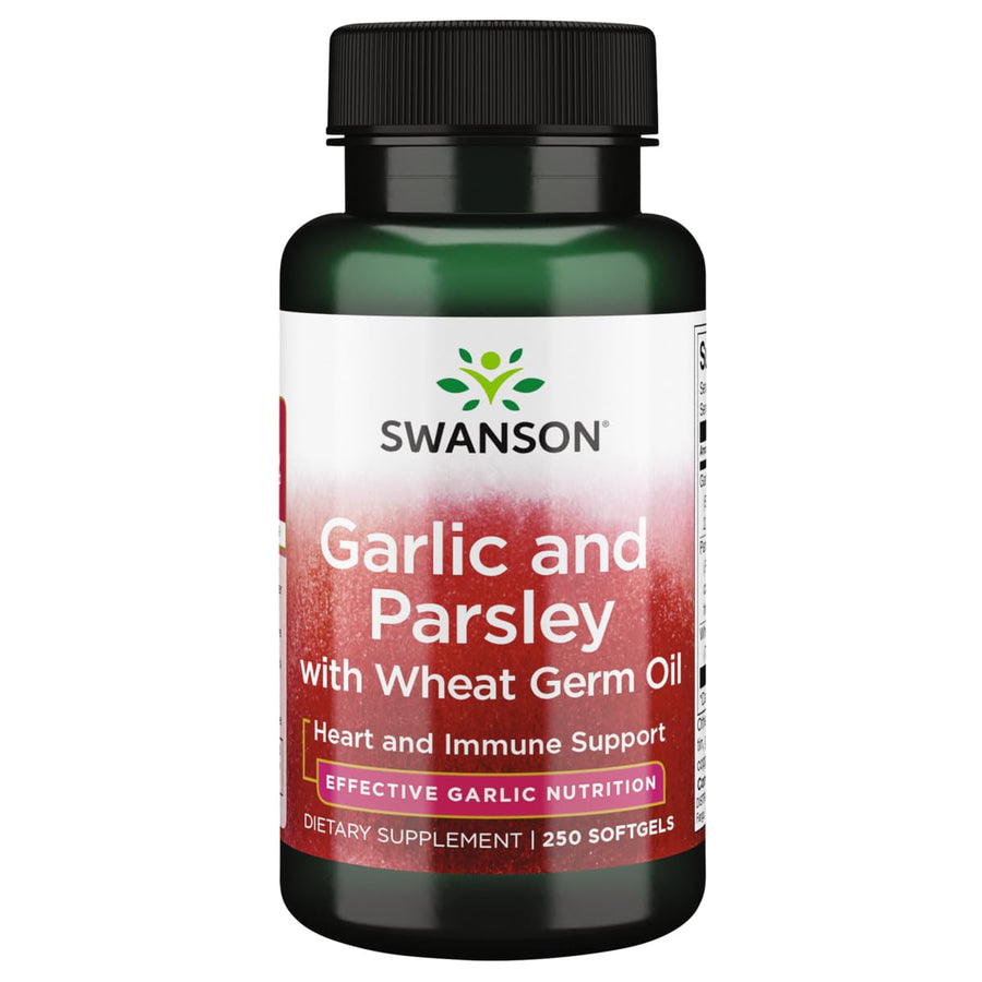 Swanson Garlic & Parsley - Promotes Heart Support a