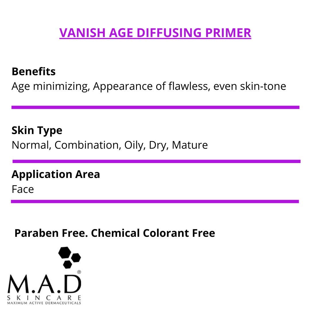 Anti-Aging Vanish Age Diffusing Primer - Gently Tinted