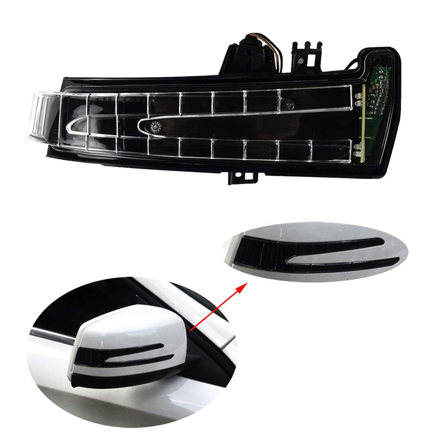 Turn Signal Marker Light Lamp for W212 E W204 C W221 S Right (Passanger) Side