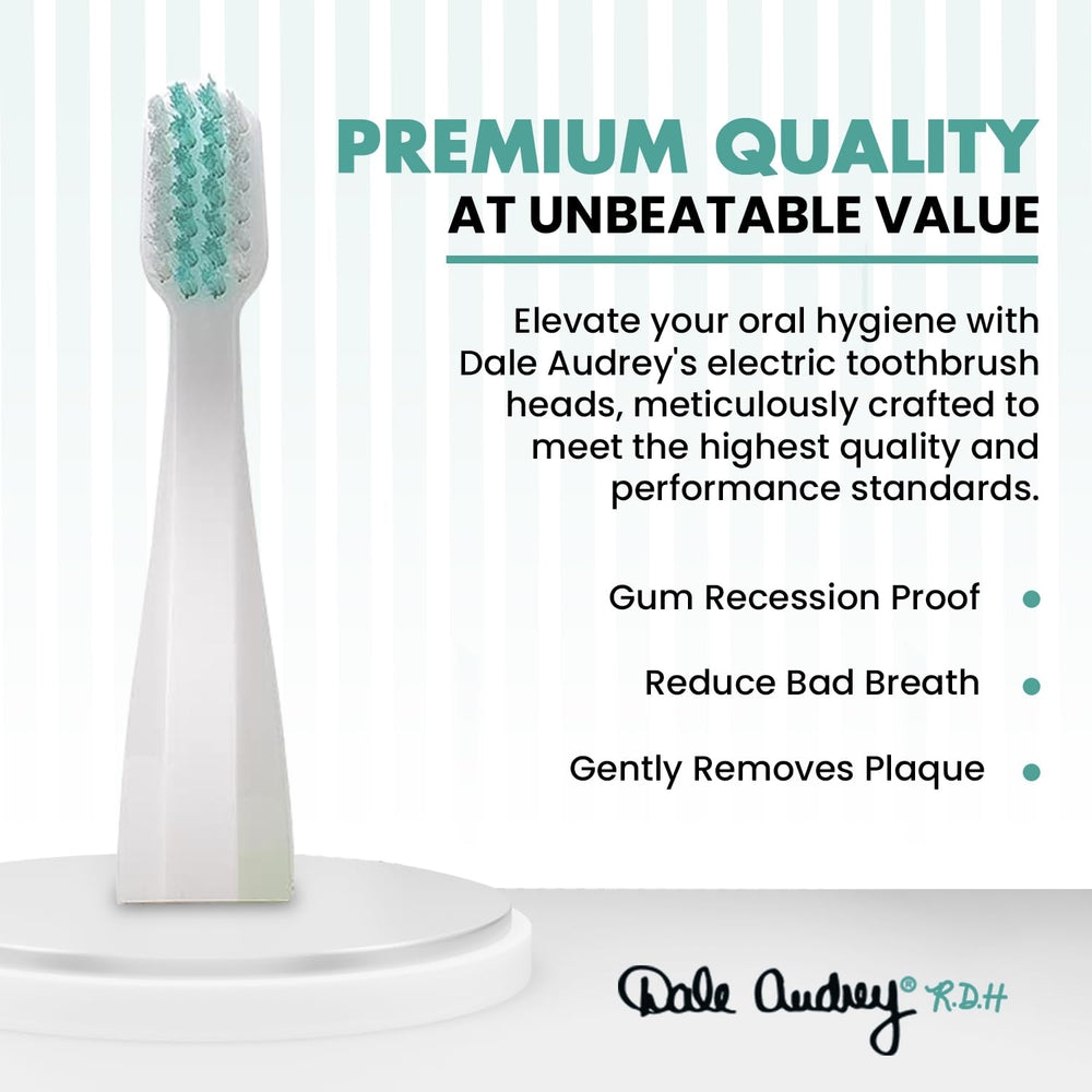 Quick Sonic Replacement Heads By Dale Audrey, 2 Pack - 