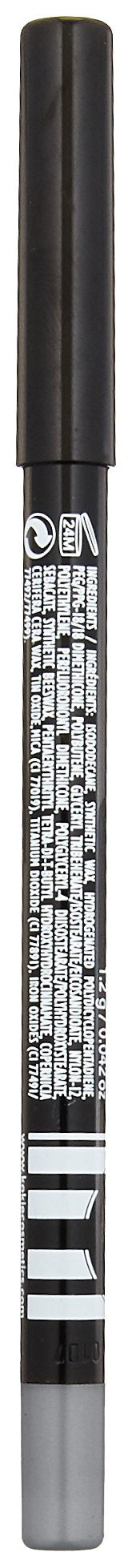 Cosmetics Waterproof Velvet Smooth Eyeliner Pencil, Sterling Silver, 0.042 Ounce