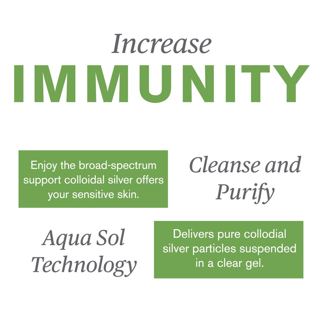 Natures Sunshine Silver Shield Gel Single 3 Oz Tube