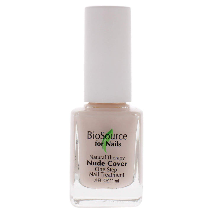 BioSource for Nails Natural Therapy Nude Cover Base &amp; Top Coat, 0.4 oz