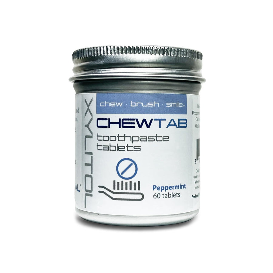 Chewtab Toothpaste Tablets, Peppermint, Zero Waste Refi