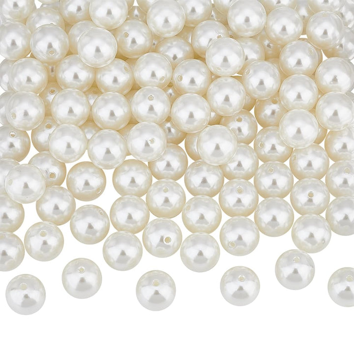 arricraft About 120 Pcs 20mm Large Pearl Beads, Acrylic