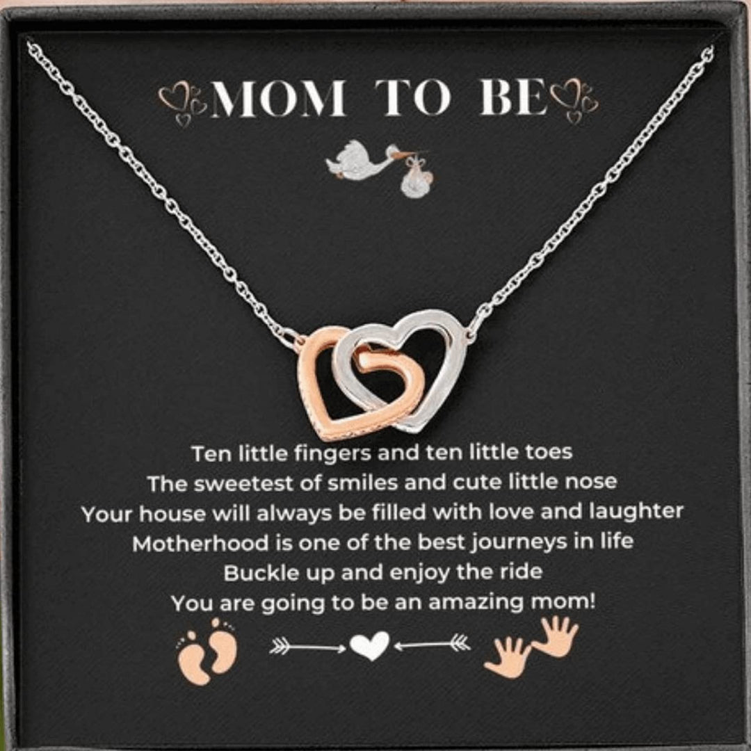 Mom to Be Gift - Sterling Silver Necklace Pregnancy Gifts for First Time Moms New Mom Gifts for Women Pregnant Mom Gifts First Time Mom Expecting Mom Baby Shower Gifts Ideas