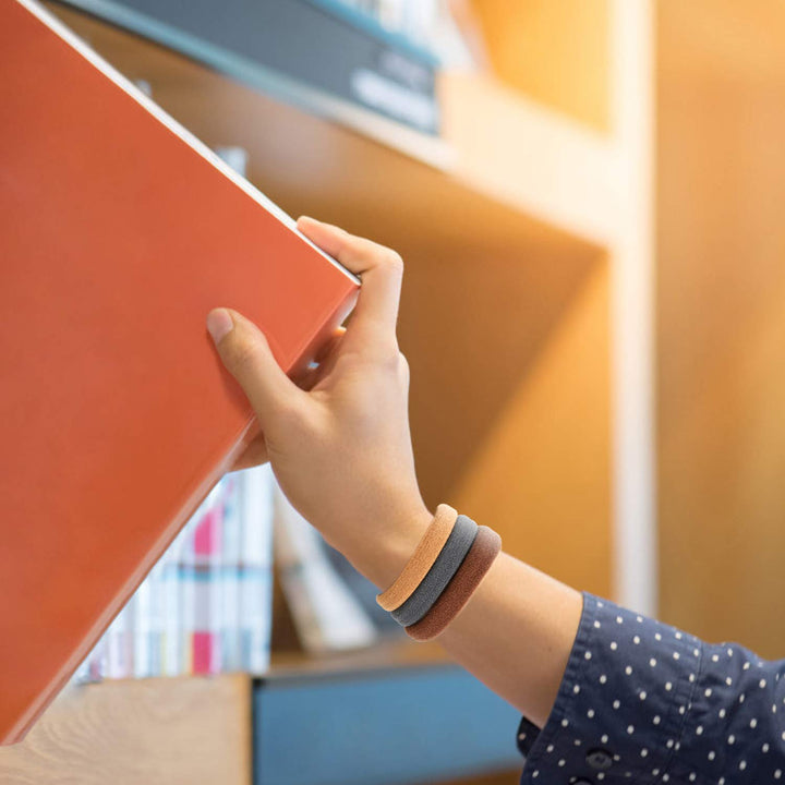 50PCS Hair Ties for Women, Cotton Seamless Hair Bands, Elastic Ponytail Holders, No Damage for Thick Hair, 2 Inch in Diameter, 6 Colors