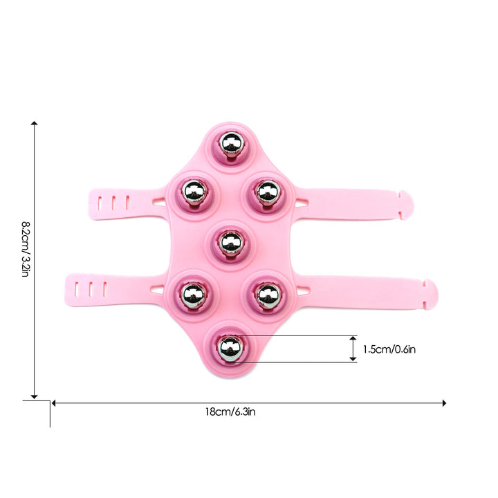Nicecoco Glove Massager Palm Shaped Hand Massage Manual