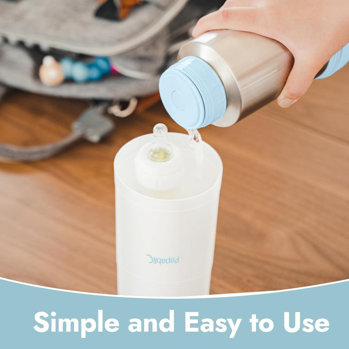 Papablic Portable Travel Baby Bottle Warmer On The Go, 