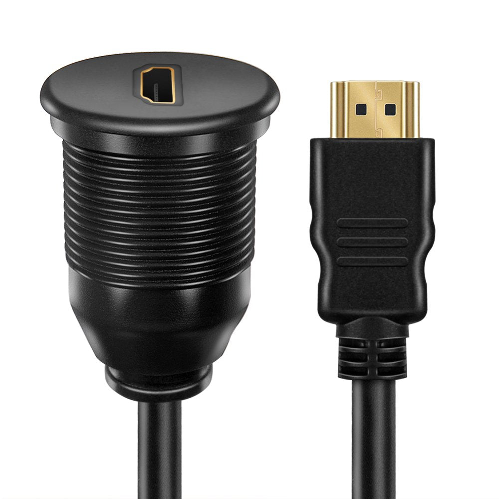 ICESPRING HDMI Panel Flush Mount Cable - 1 Meter 3ft HD