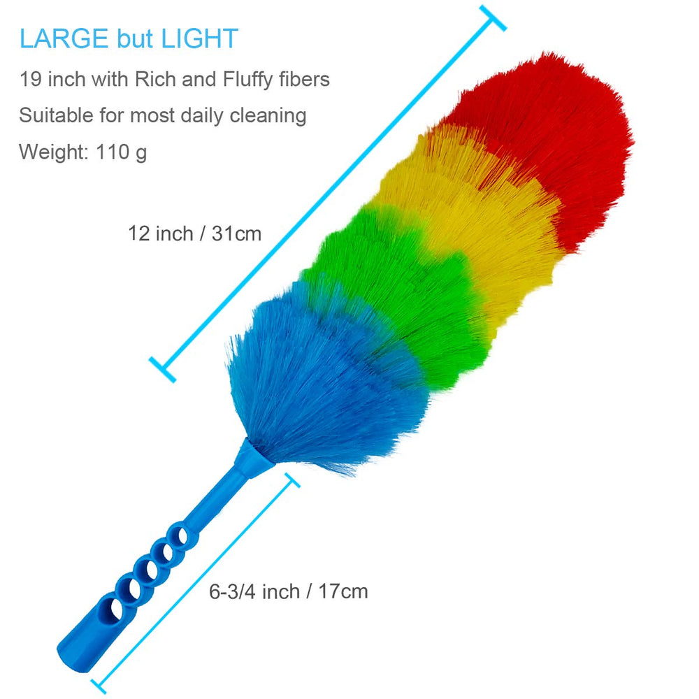 Tockrop 2 Pack Upgrade 19” Static Duster Beandable and 