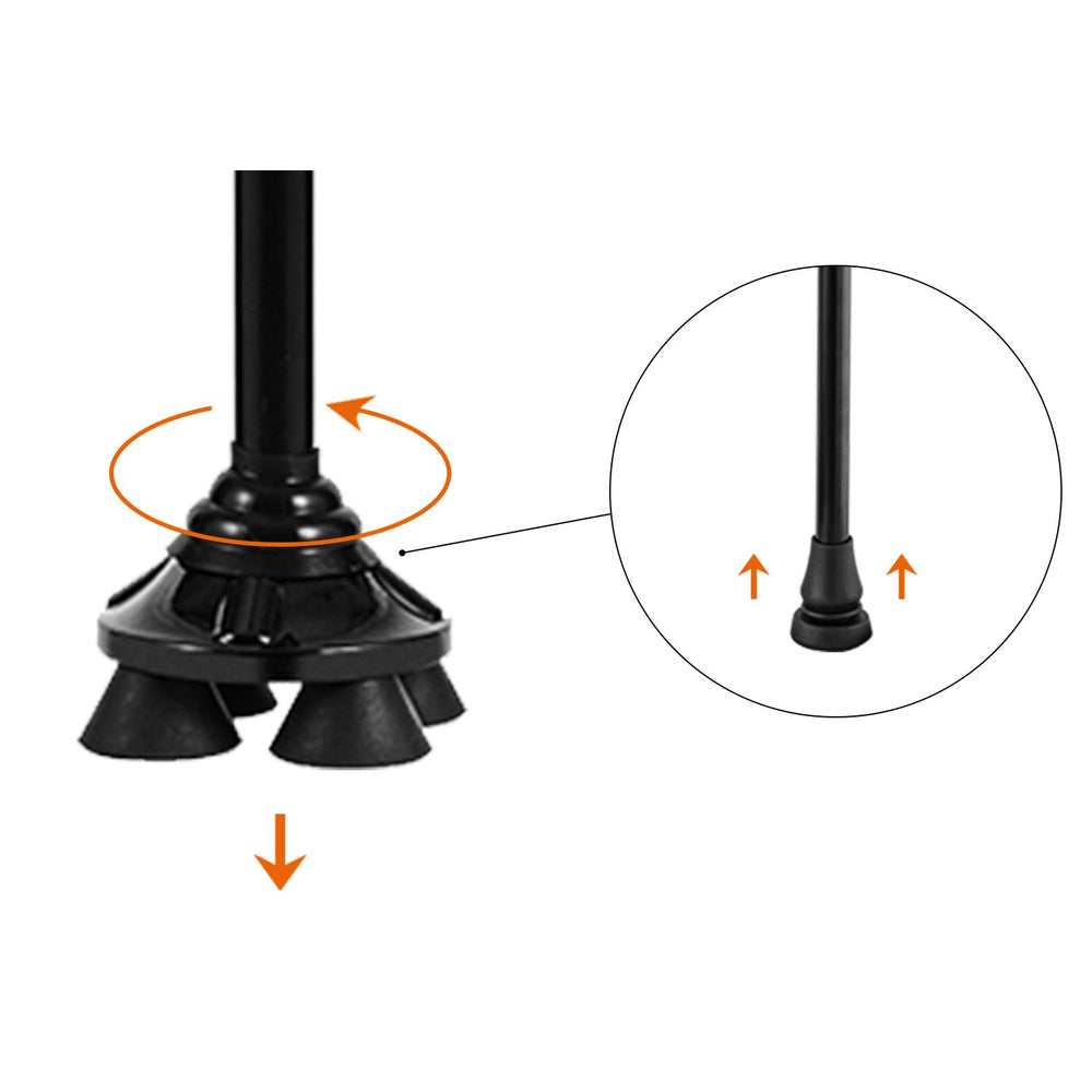BigAlex 4Tips Replacement for Folding Walking Cane(MG A