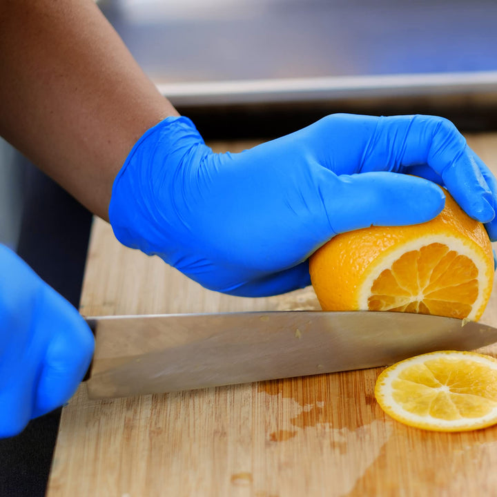 PEIPU Nitrile Gloves Disposable Gloves(Small, 100-Pack)