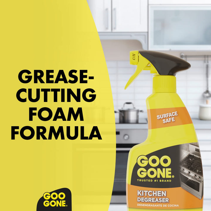 Goo Gone Kitchen Grease Cleaner, 14 Ounce