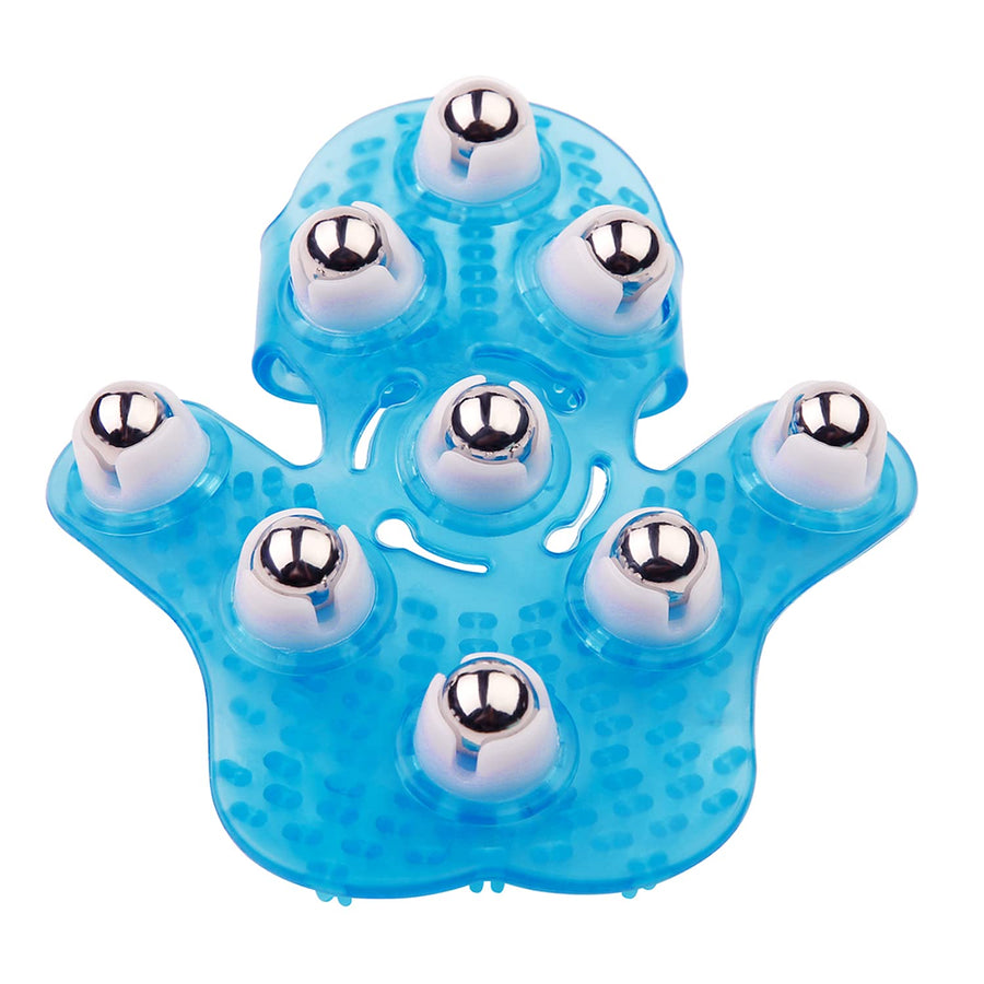 Boseen Palm Shaped 360 degree Metal Roller Massager- Ha