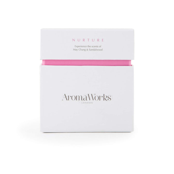 AromaWorks Nurture Soy Wax Candle - May Chang, Roman Ch