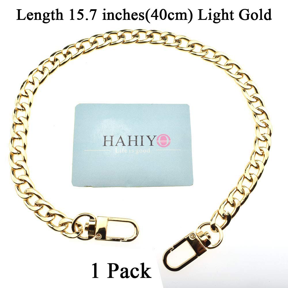 HAHIYO Purse Chain Strap Length 15.7 inches Light Gold 