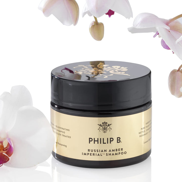 Russian Amber Imperial Shampoo, 12 oz (355 ml) | Restorative, Color-protective, Weightless Hydration