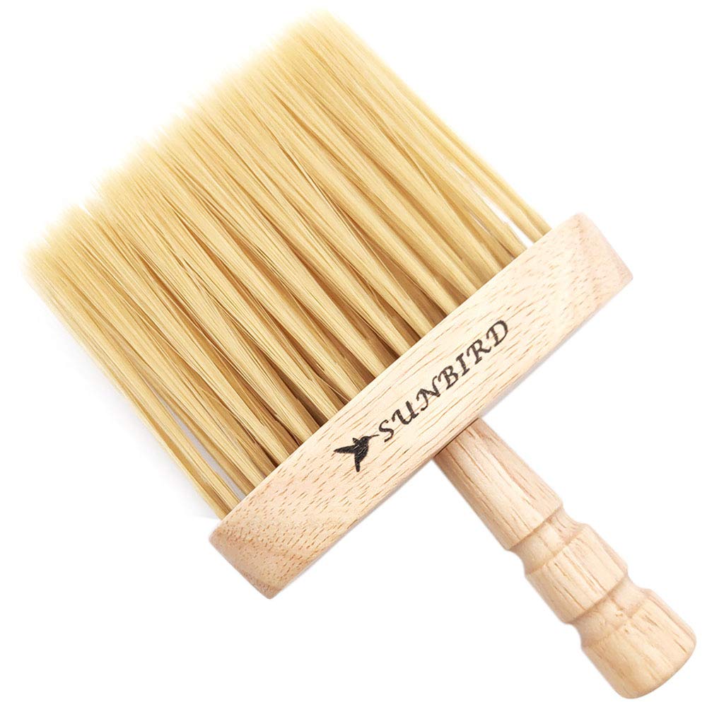 Volume Up FaQiLi(684) Wood,Neck Duster,Hair Brushes For Women,Hair Brush,Neck Brush For hair.