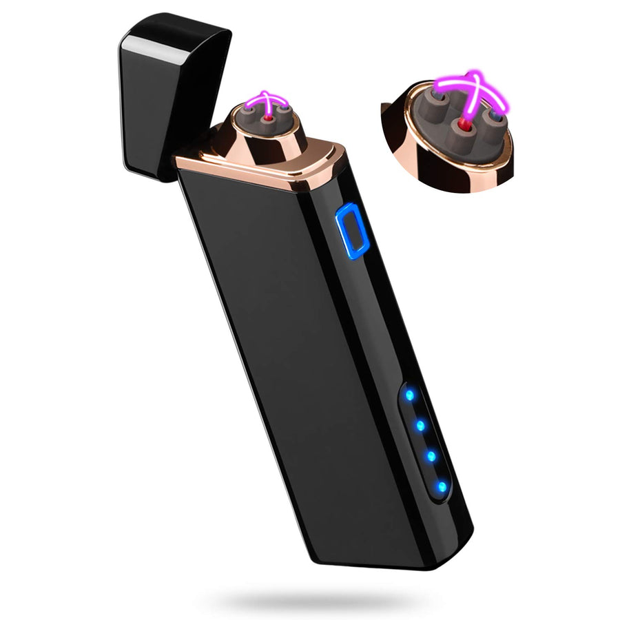 Lighter, Electric Arc Lighter USB Rechargeable Lighter 