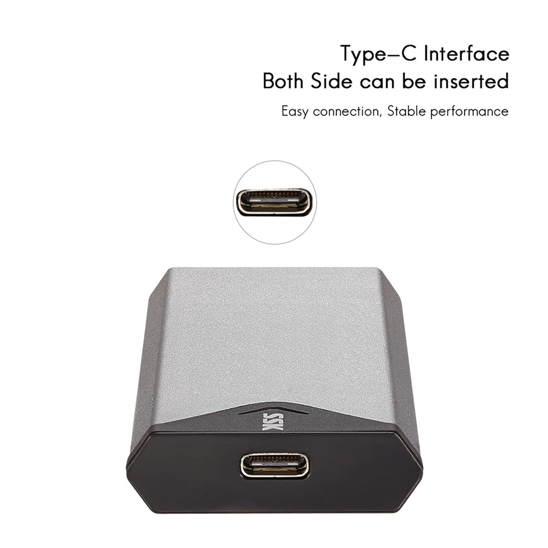 SSK Aluminum USB 3.2 Gen 1 to M.2 SATA NGFF SSD Enclosu