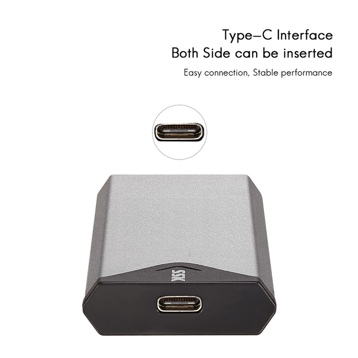 SSK Aluminum USB 3.2 Gen 1 to M.2 SATA NGFF SSD Enclosu