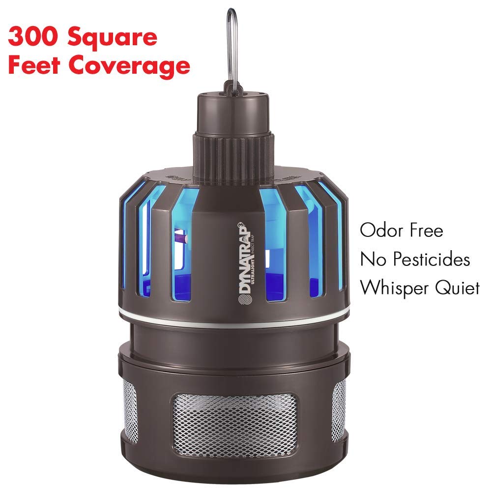 DT150-TUN Indoor Mosquito &amp; Flying Insect Trap – Kills Mosquitoes, Flies, Moths, Gnats, &amp; Other Flying Insects – Protects up to 300 Sq Ft - Tungsten