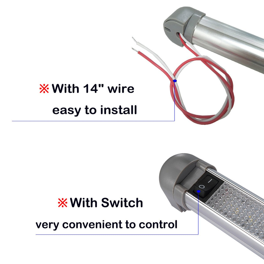 Lightronic LED Light Fixture 9 Compact Size, 6000K Cool
