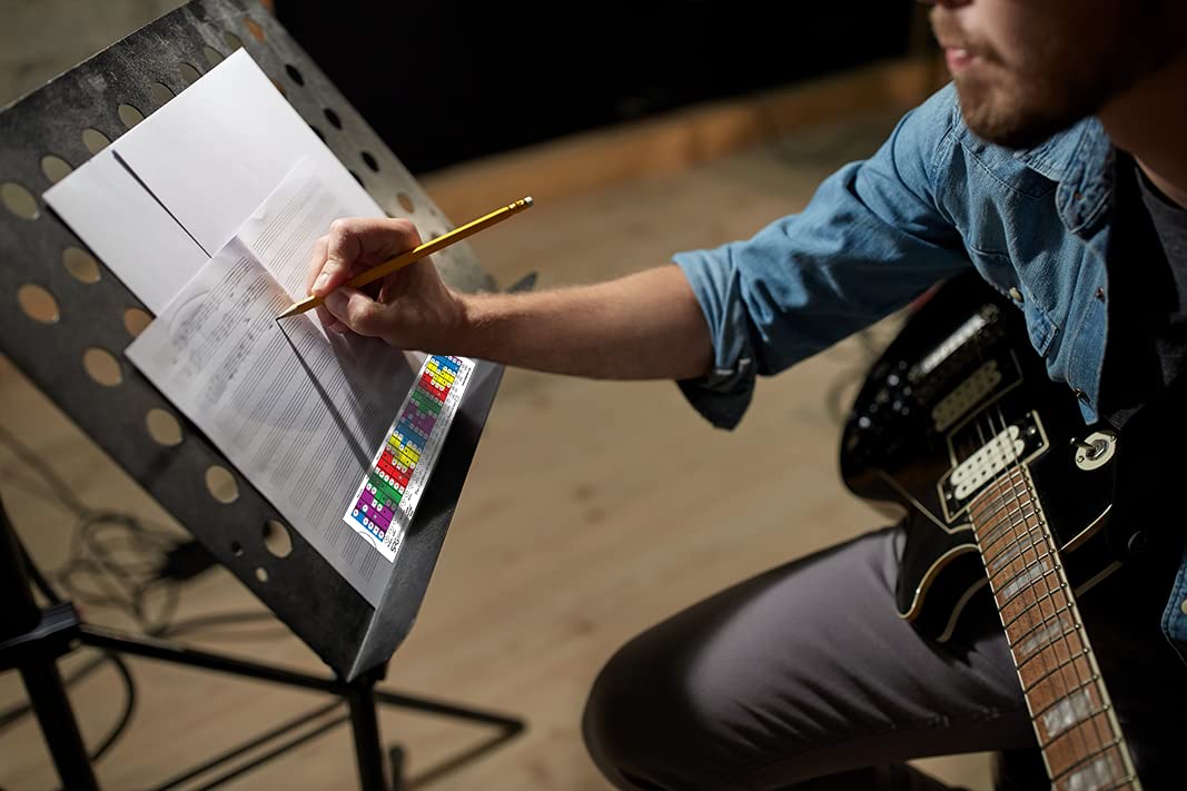 Sliding Ruler for Guitar™: Precision Scale Mastery Tool – Master Pentatonic, Diatonic &amp; Modes with Ease